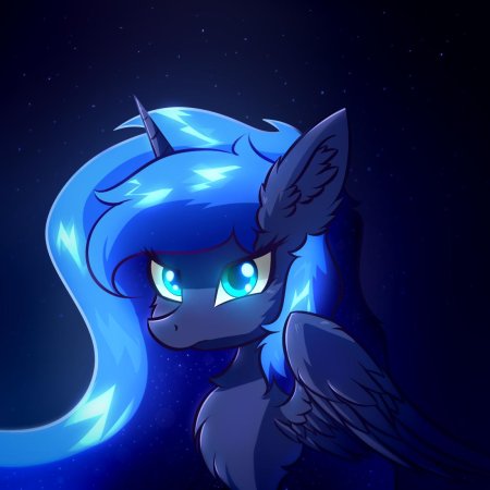 Луна млп арт