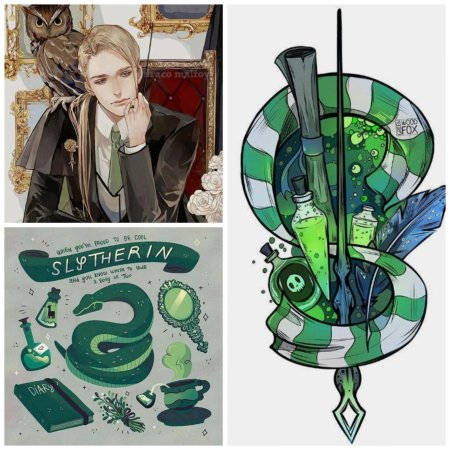 Гарри поттер эстетика слизерина драко