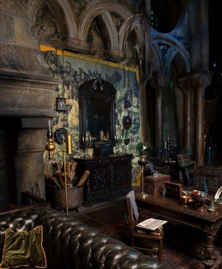 Гарри поттер гостиная слизерина