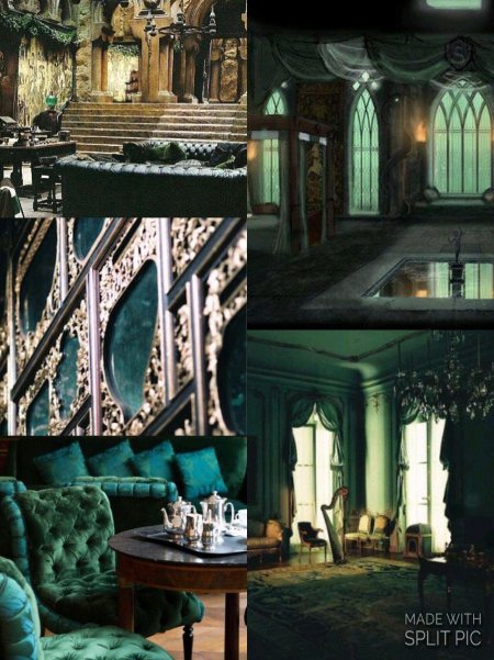 Хогвартс гостиная слизерина