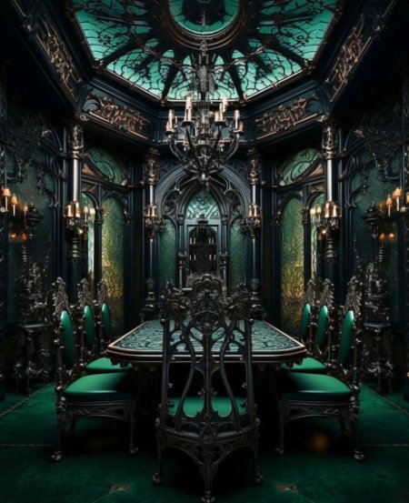 Викторианский интерьер