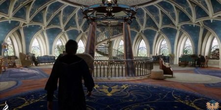 Гостиная когтеврана hogwarts legacy