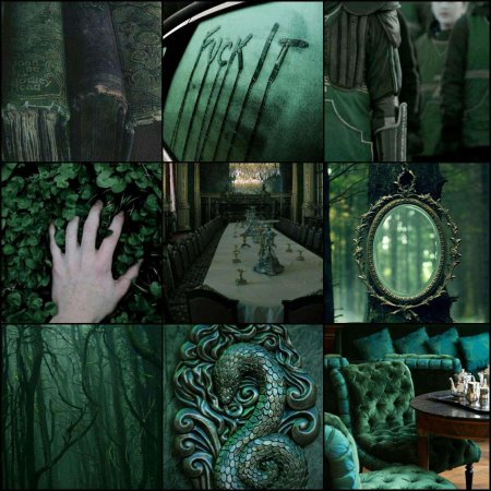 Гарри поттер гостиная слизерина спальня