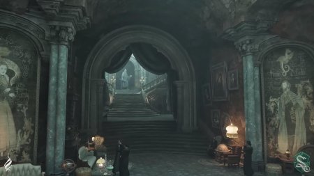 Hogwarts legacy slytherin common room