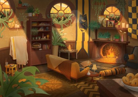 Гостиная пуффендуя хогвартс