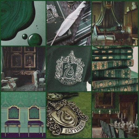 Эстетика факультета слизерина