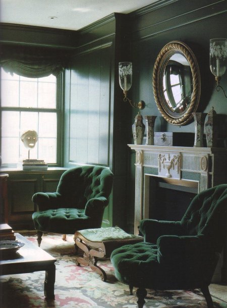 Бритиш грин цвет в интерьере