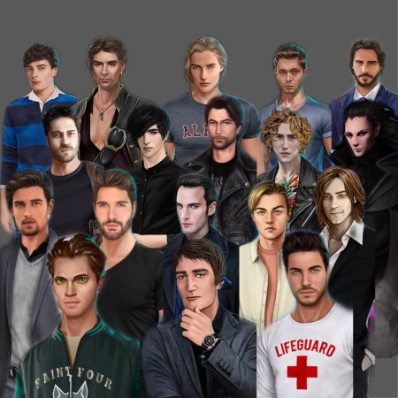 Все персонажи клуба романтики