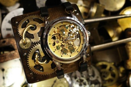 Стимпанк часовщик богарт