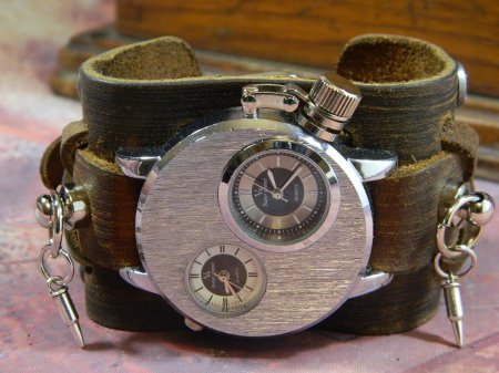 Steampunk часы наручные