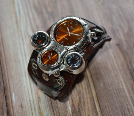 Steampunk часы наручные