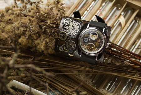 Стимпанк часы