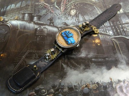 Стимпанк часы