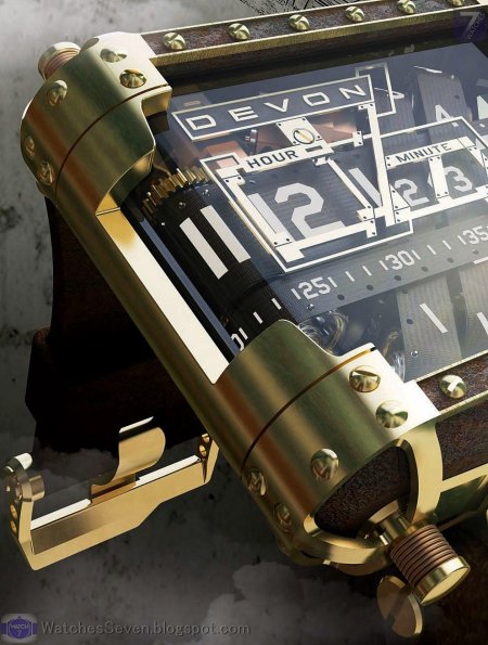 Часы devon steampunk