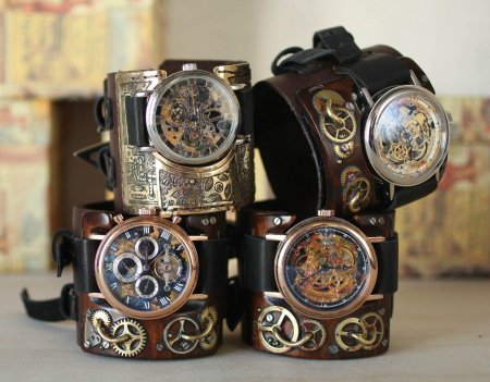 Часы стимпанк