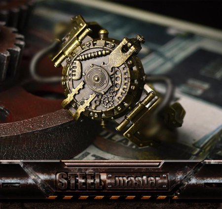 Стимпанк часы наручные алиэкспресс