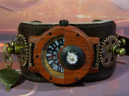 Деревянные часы