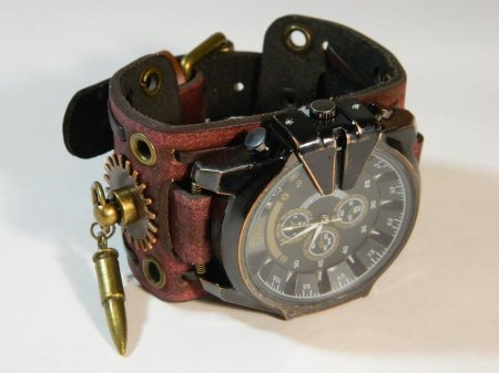 Часы стимпанк наручные мужские