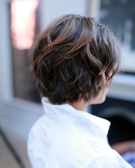 Стрижка шэг боб