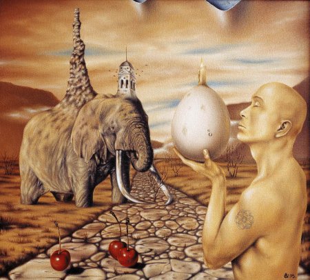 Сюрреалист андрей горенков картины