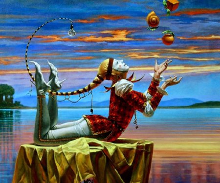 Художник майкл шеваль михаил хохлачев