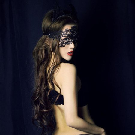 Кружевная маска