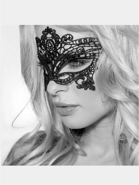 Маска кружевная