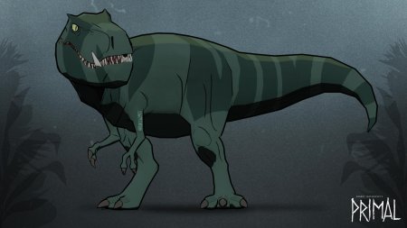 Primal genndy tartakovsky tyrannosaurus rex