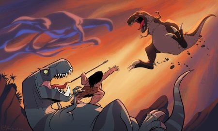 Динозавр иллюстрация