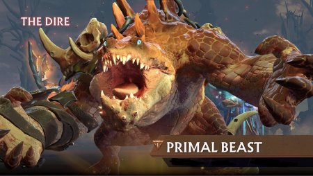 Новый герой дота primal beast