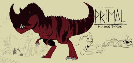 Primal giganotosaurus