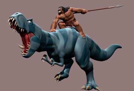 Тираннозавр клык primal тартаковский