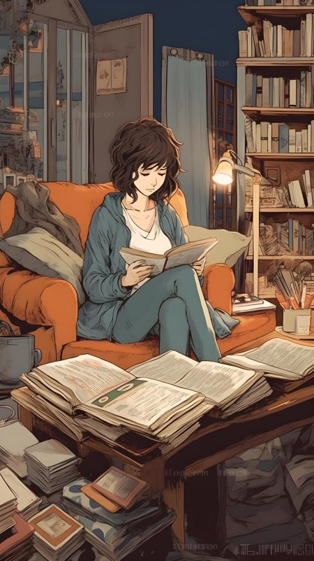 Чтение книги