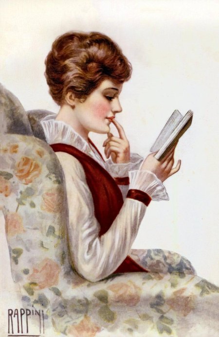 Дама с книгой