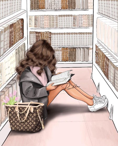 Модная иллюстрация