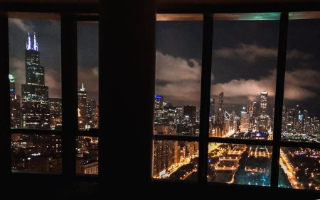 Вид из панорамного окна