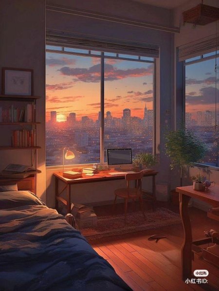 Уютная комната арт