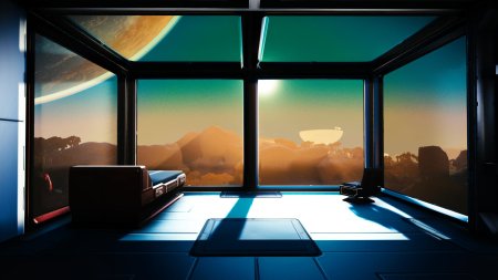 Окно с красивым видом