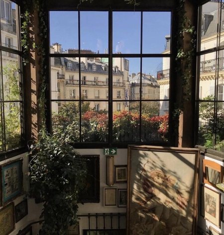 Вид из окна дома