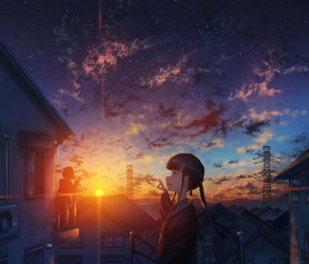 Закат аниме