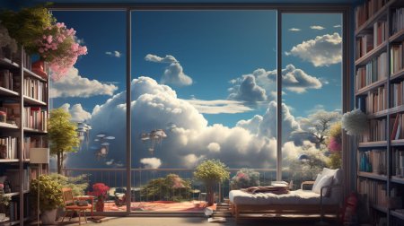 Вид из окна