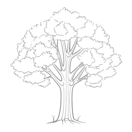 Раскраска дерево