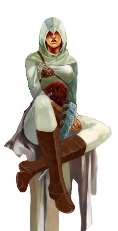 Эцио ассасин фем