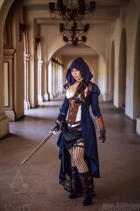 Элиза ассасин крид юнити косплей