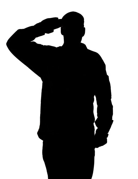 Soldier salute
