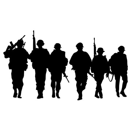 Военный силуэт