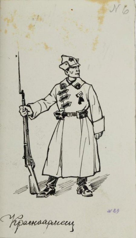 Шинель красной армии 1918