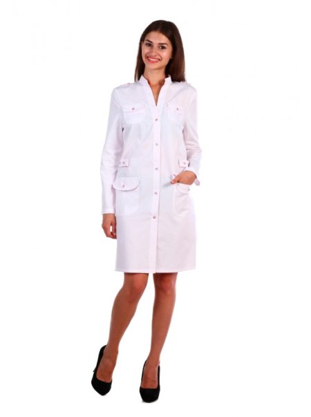 Халат белый медицинский