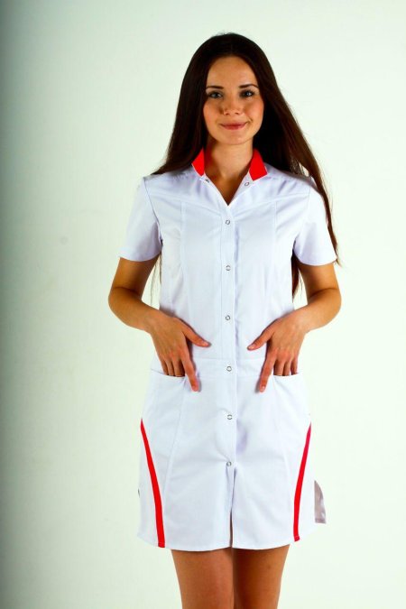 Женский халат медицинский