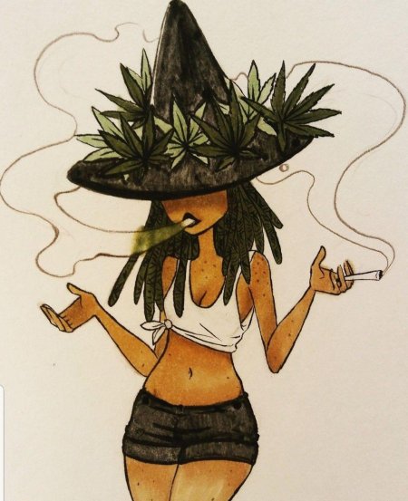 Марихуана арт